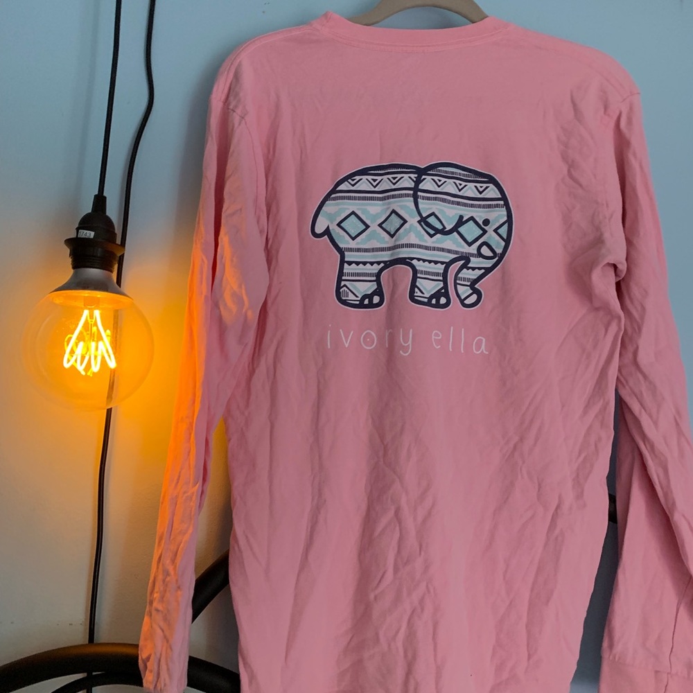 pink ivory ella long sleeve
